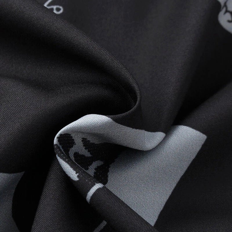 Italian Casual Shirt Graffiti Printed