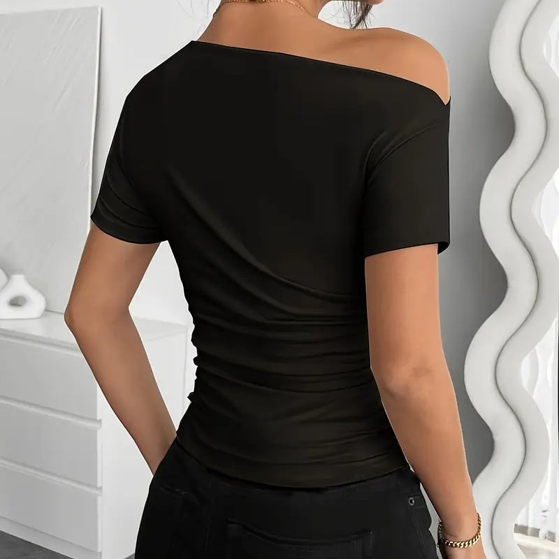 Women's One-Shoulder Top