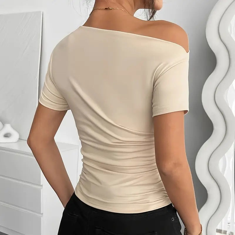 Women's One-Shoulder Top
