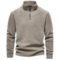 Maglione con felpa calda Pullover con cerniera